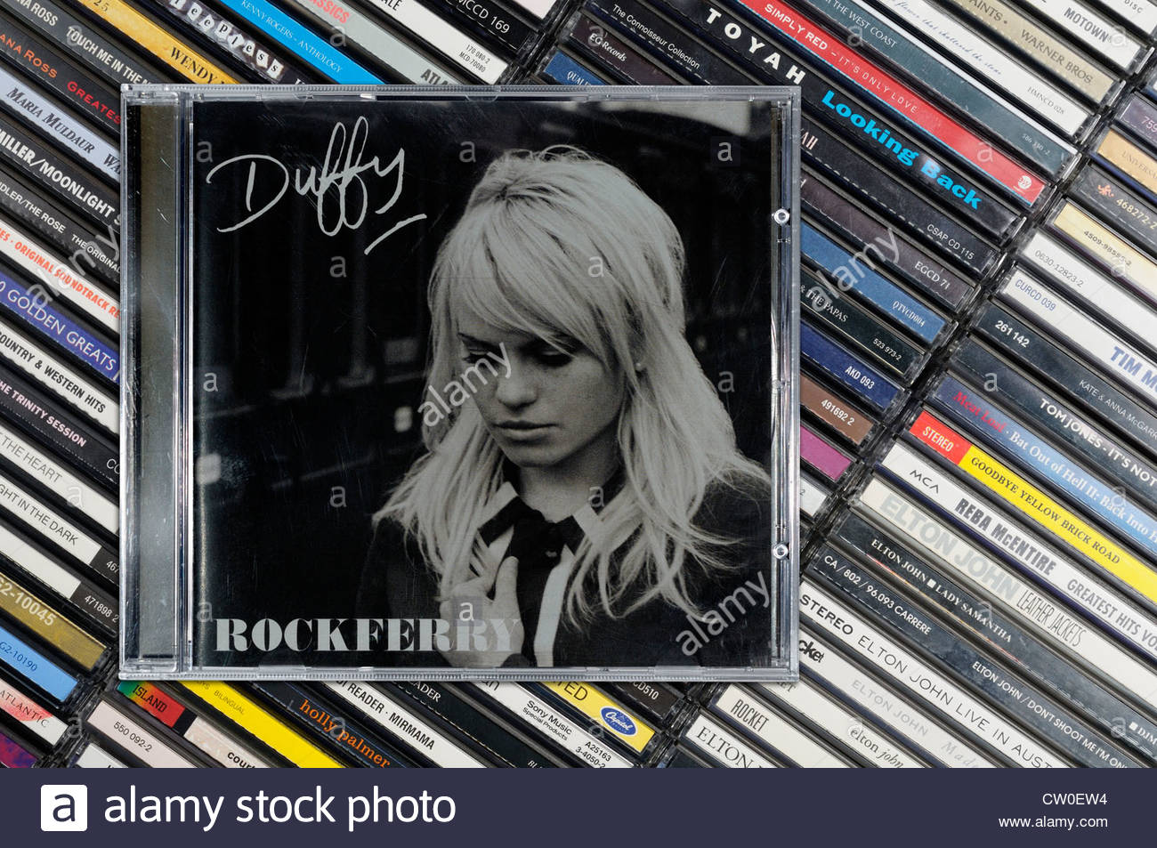 Duffy album Rockferry , CD cases. England Stock Photo - Alamy