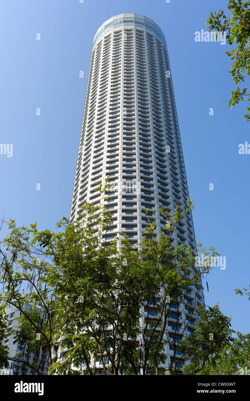 Swissotel Stamford, Tower hotel, Singapore, Asia Stock Photo