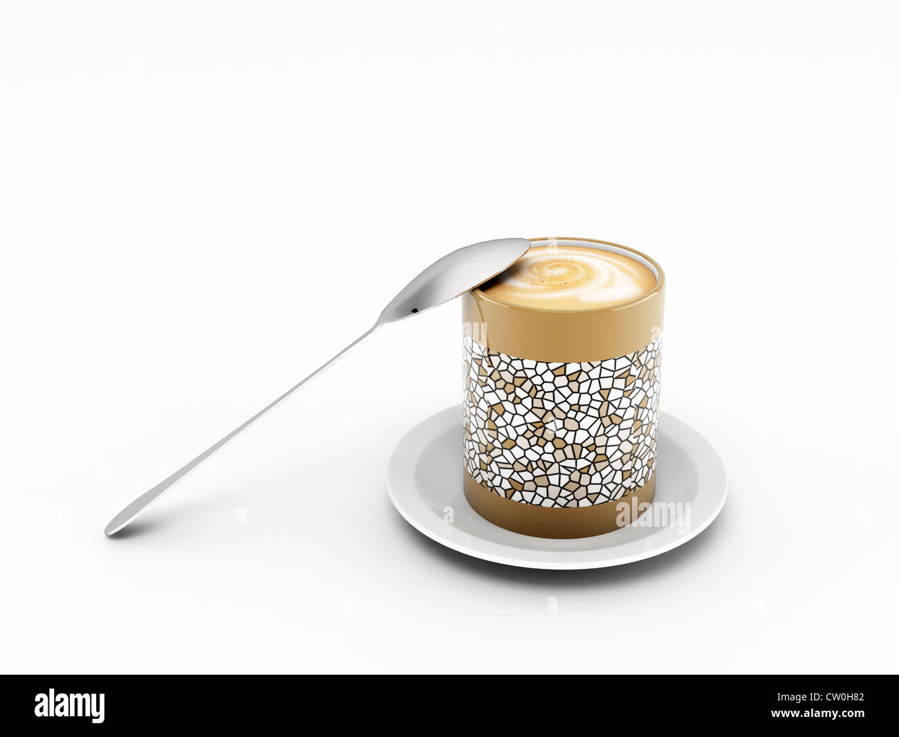 coffee cup isolated on white background Stock Photo - Alamy