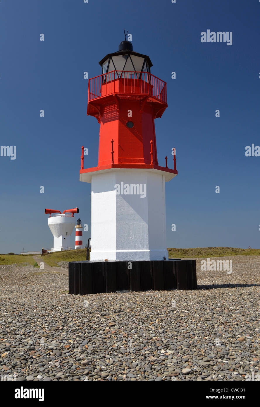 point of ayre lighthouse isle of man Stock Photo