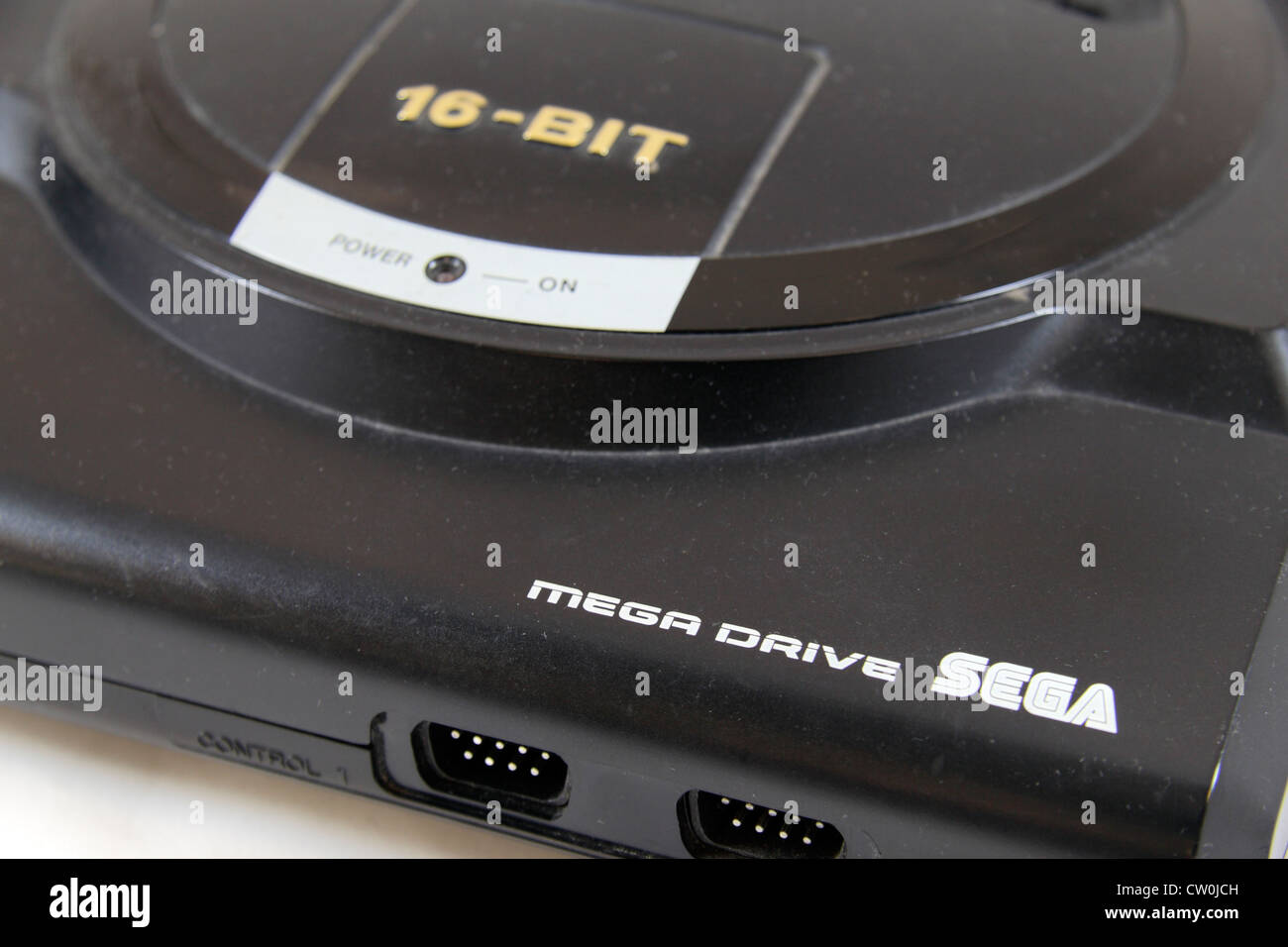 The SEGA Megadrive, a fourth-generation video game console by SEGA, (1990).  Called the SEGA Genesis in North America. Stock Photo