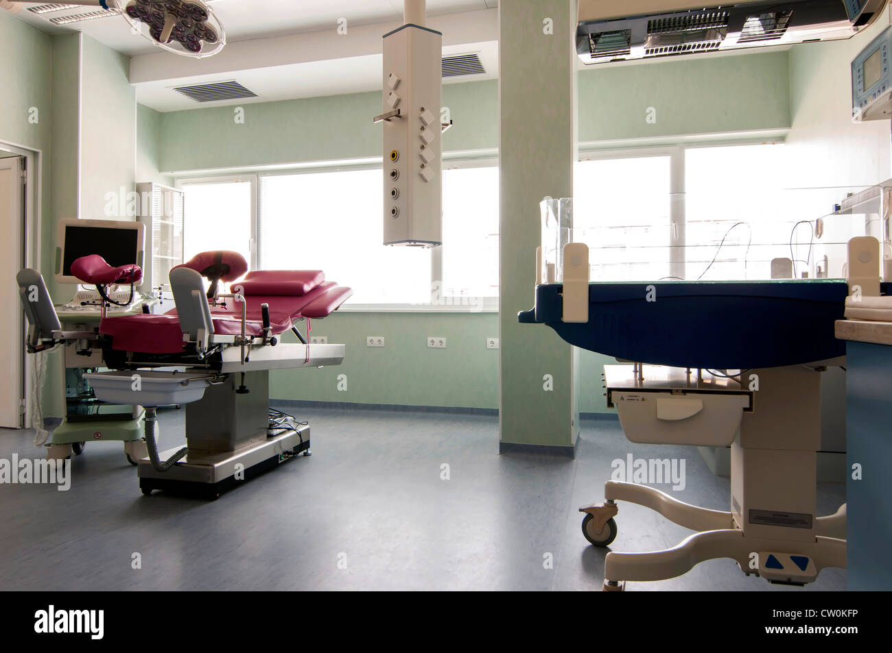 Therapeutic and diagnostic rooms with medical equipment Stock Photo Alamy