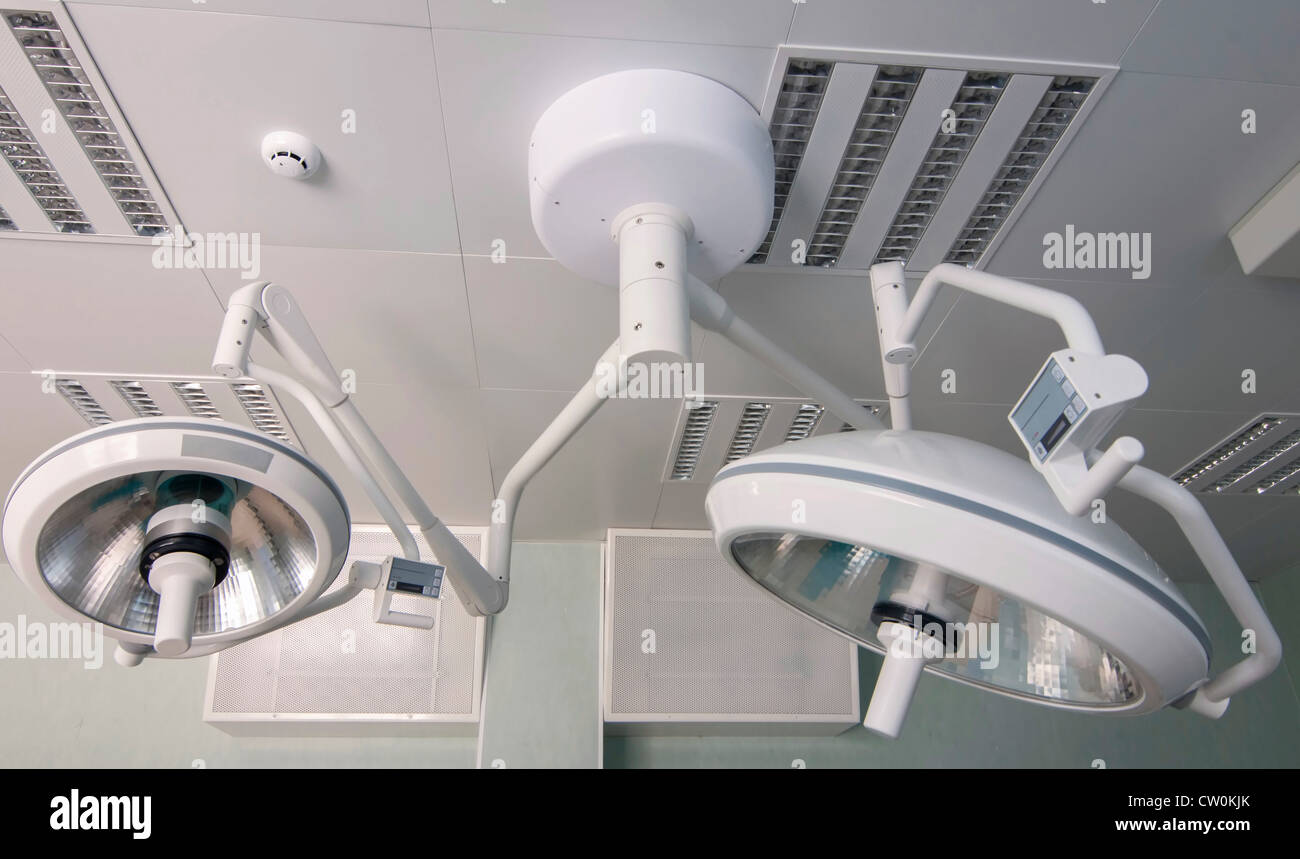 Therapeutic and diagnostic rooms with medical equipment Stock Photo Alamy