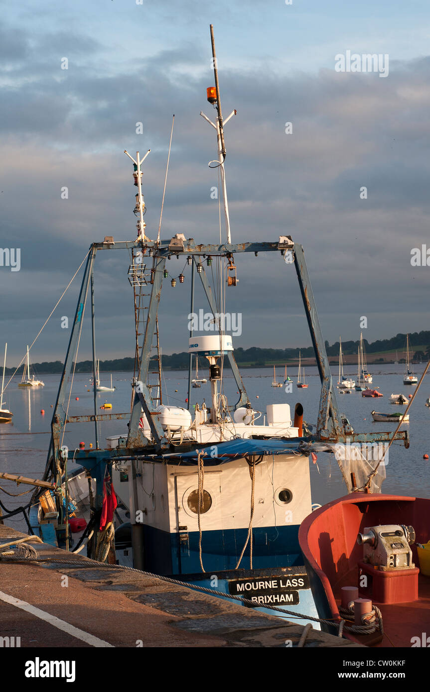 Mourne Lass Brixham,Topsham,Devon, beach, boat, boathouse, devon