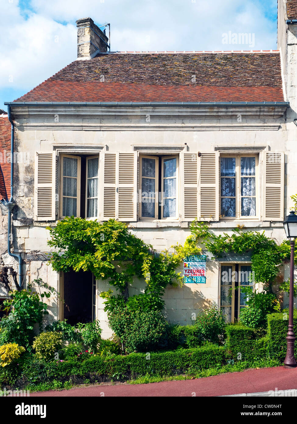 Town house for sale France Stock Photo Alamy