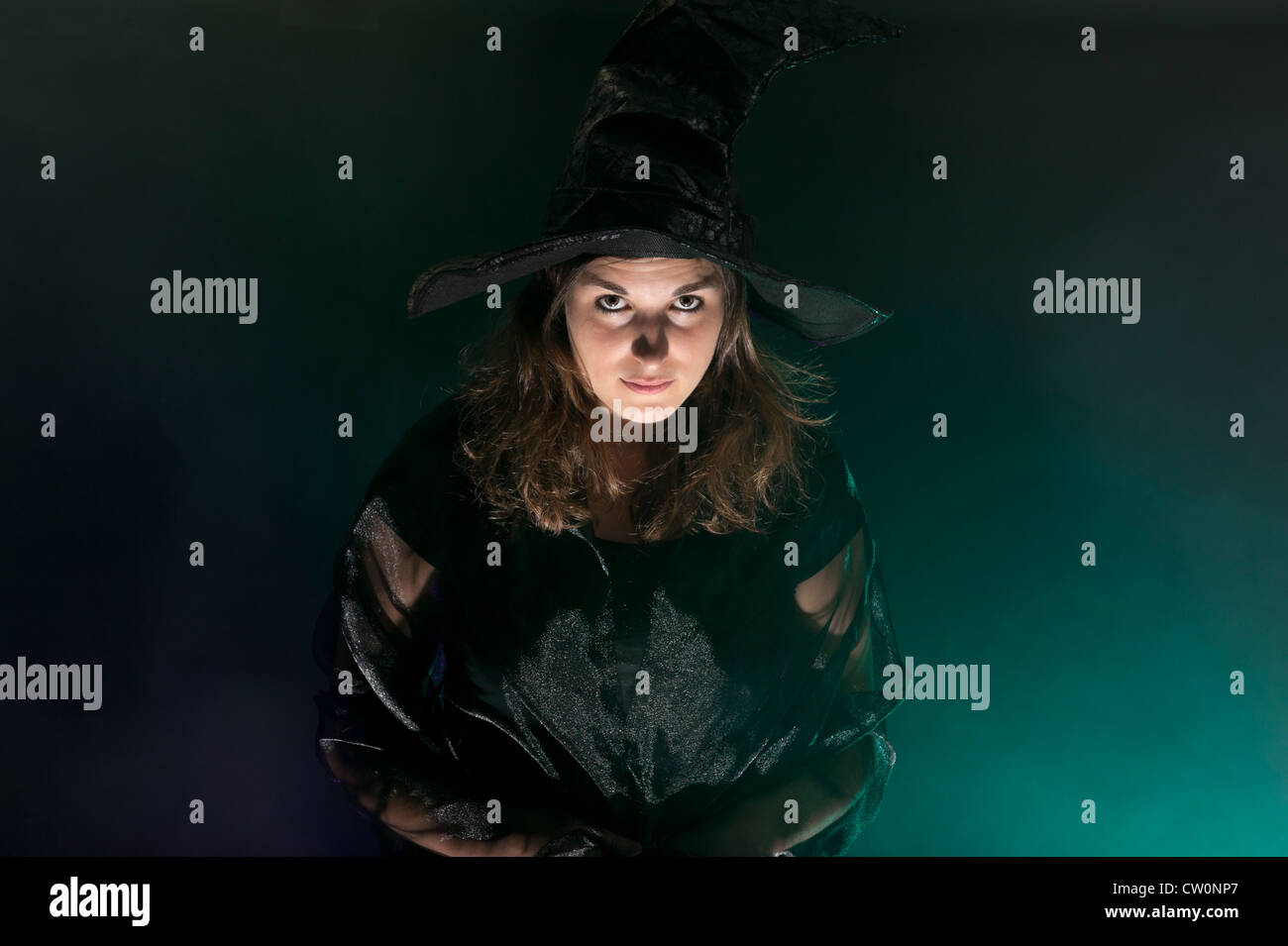 halloween witch Stock Photo