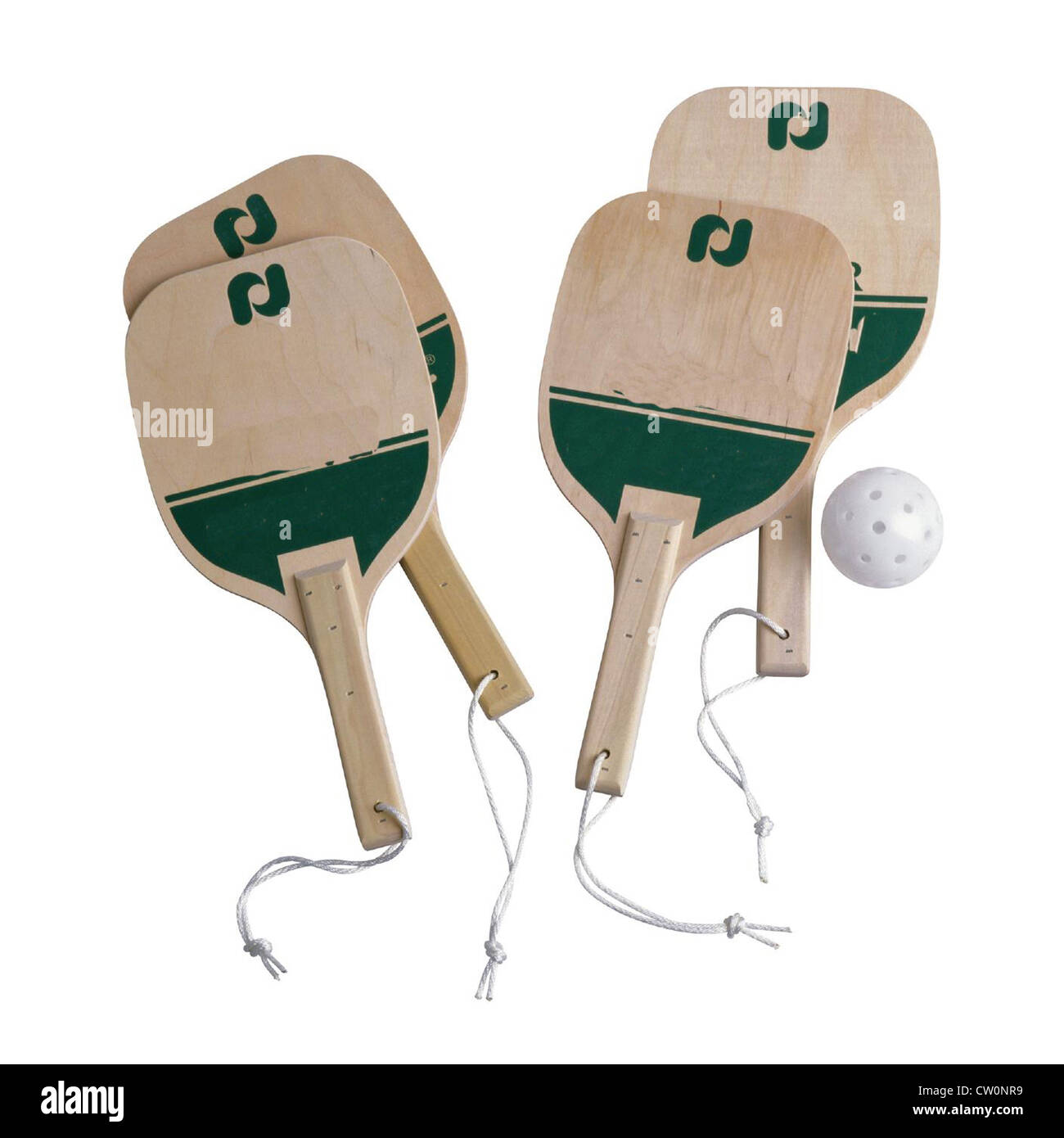 Table tennis rackets and ball Stock Photo Alamy