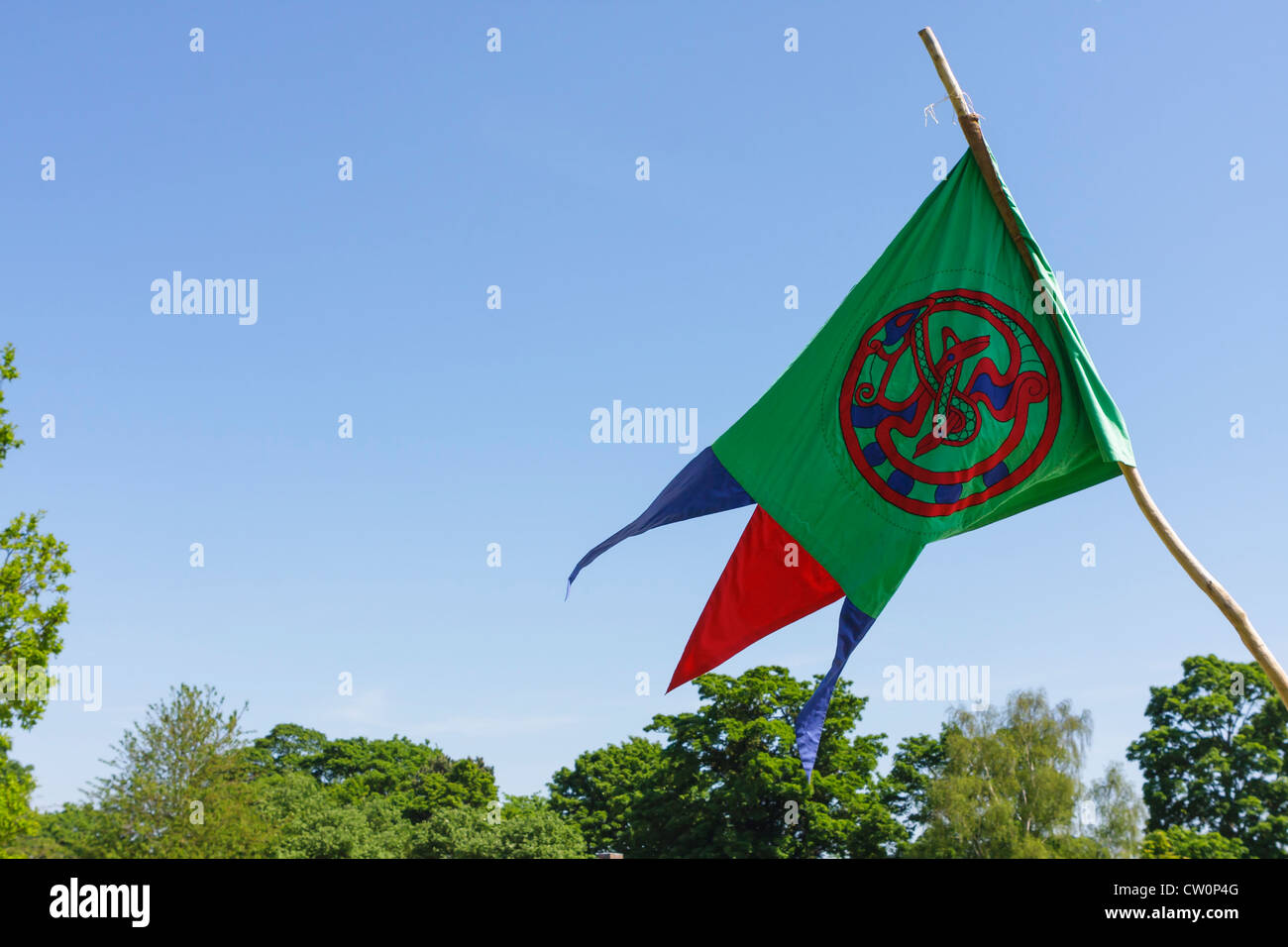 Medieval flag hi-res stock photography and images - Alamy