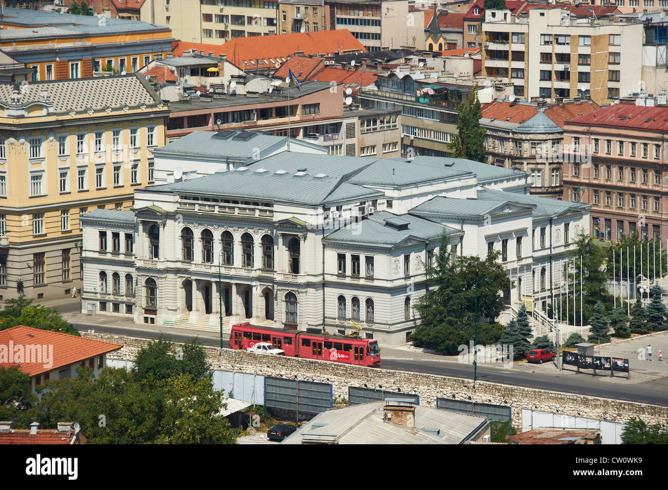 Sarajevo National Theater Bosnia and Herzegovina Stock Photo - Alamy