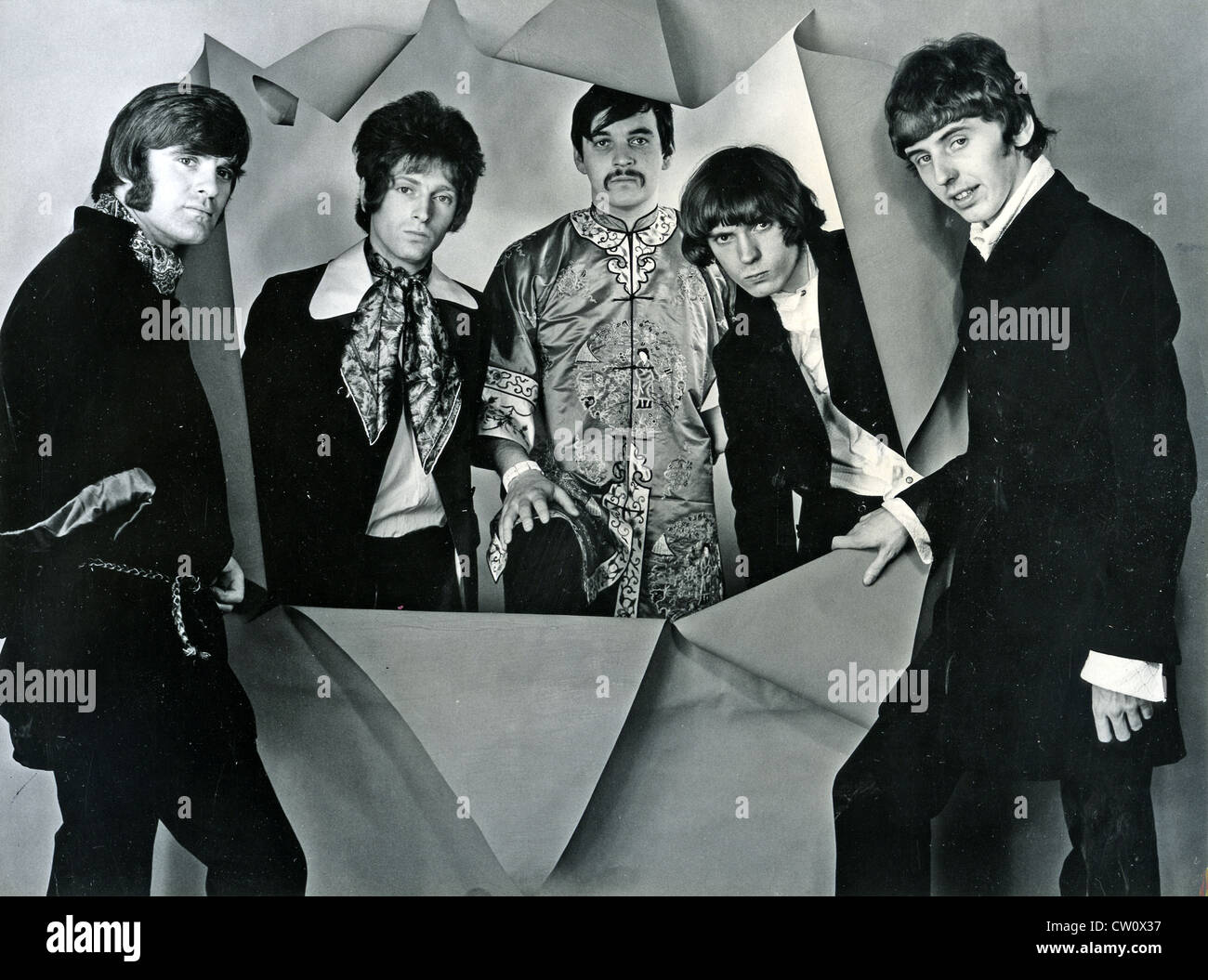 PROCOL HARUM  UK pop group in the Pictorial Press studio in Fleet Street in June 1967. s.Photo Tony Gale Stock Photo