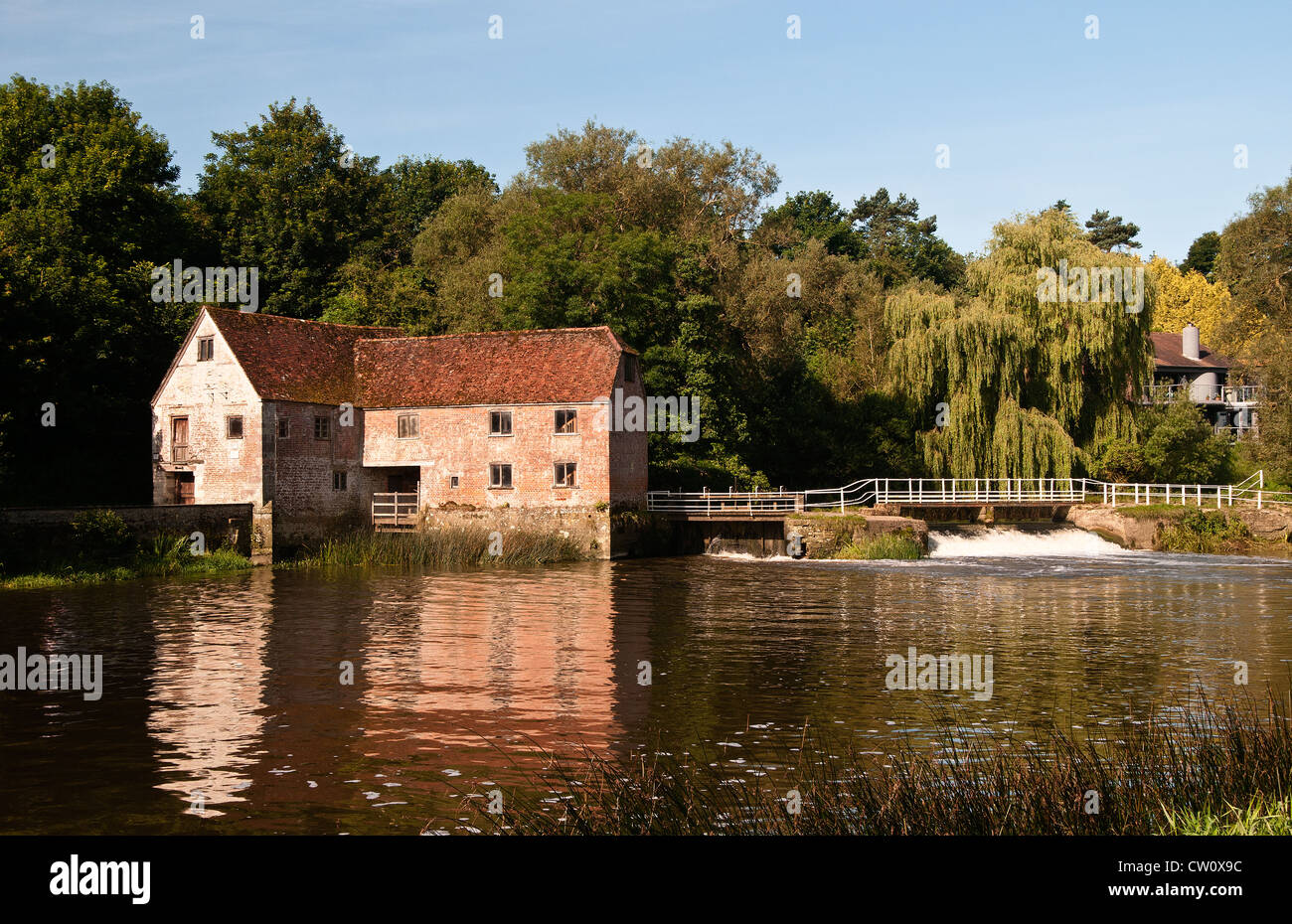 Sturminster Newton Mill on the Dorset Stour Dorset England UK Stock
