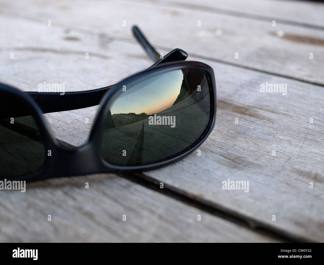Mountain reflection in sunglasses hi-res stock photography and images -  Alamy