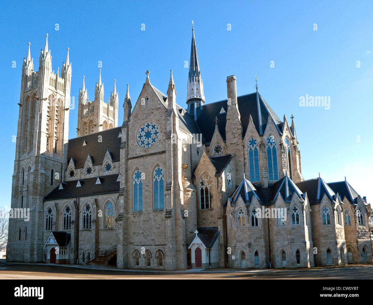 Church of Our Lady in Guelph, Ontario, Canada North America Stock Photo