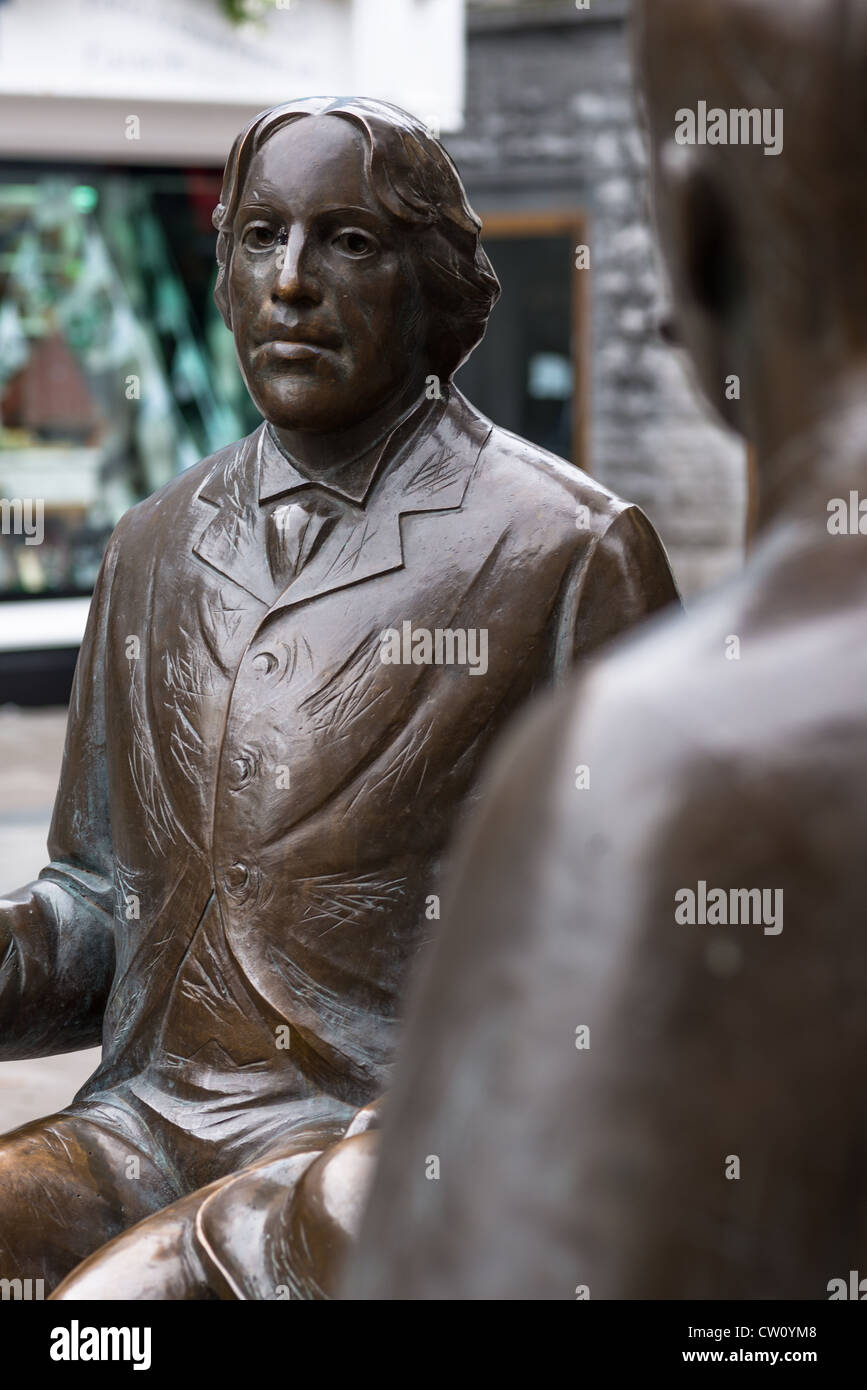 Oscar Wilde statue in Galway City, Republic of Ireland Stock Photo Alamy