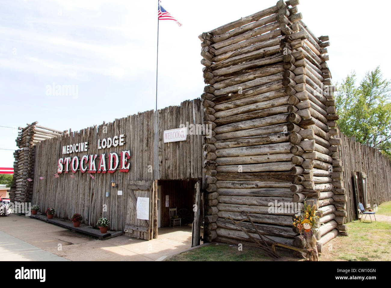 Medicine lodge stockade hires stock photography and images Alamy