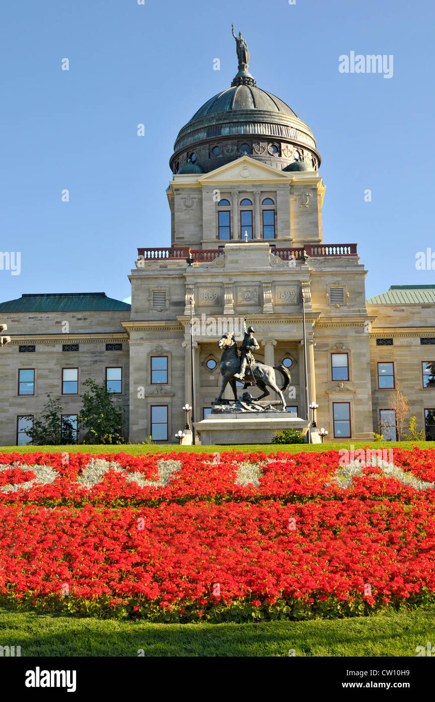 Montana State Capitol Building Helena MT US Stock Photo
