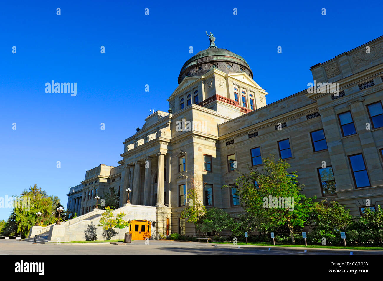 Montana State Capitol Building Helena MT US Stock Photo