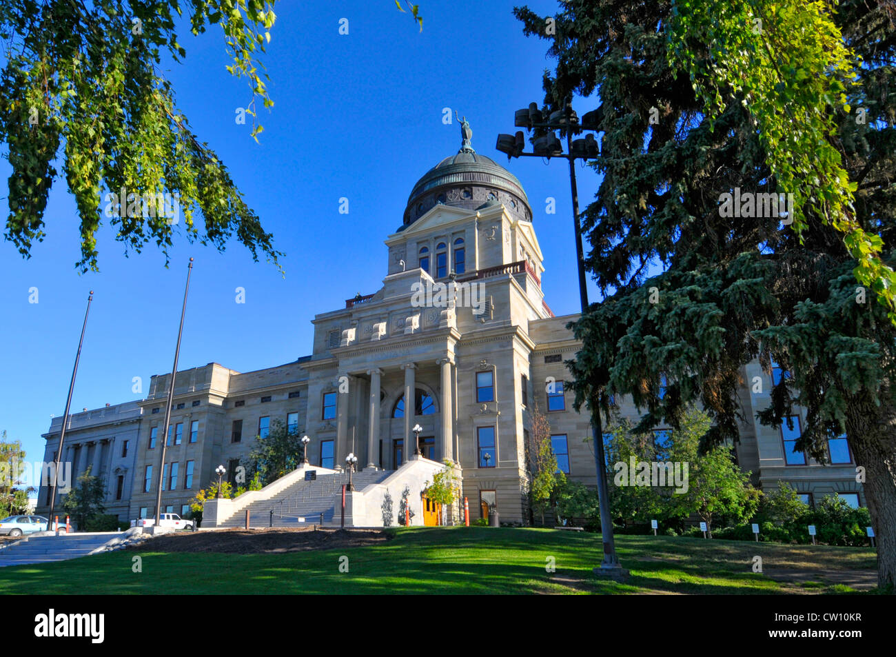 Montana State Capitol Building Helena MT US Stock Photo