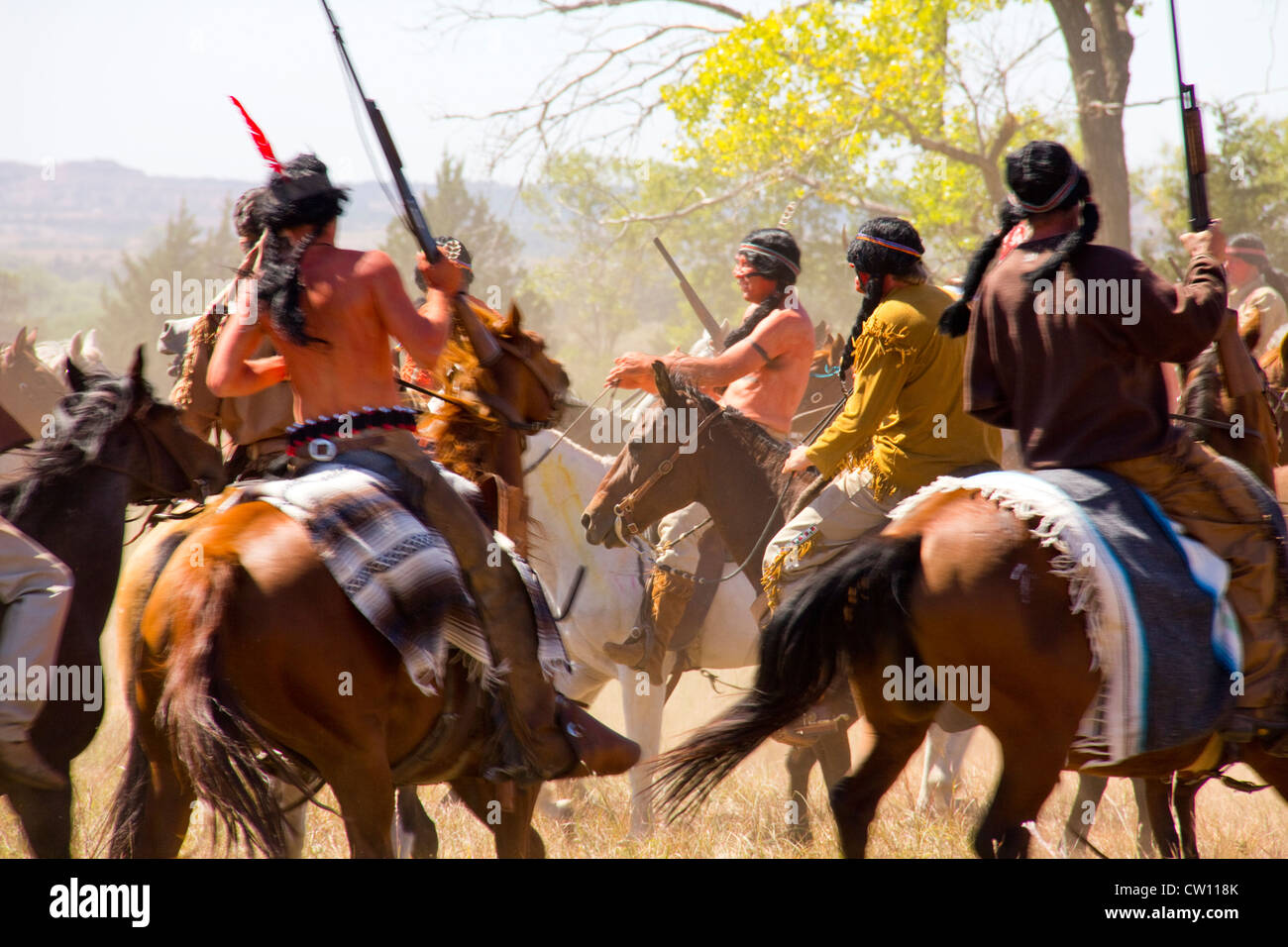 1867 Medicine Lodge Treaty reenactment, Treaty Pageant, Memorial Peace Park, near Medicine Lodge