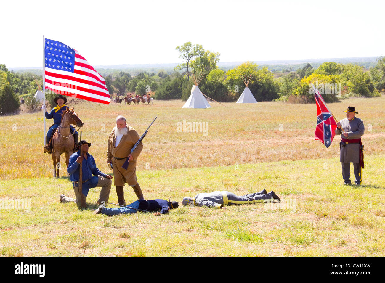 1867 medicine lodge treaty reenactment hires stock photography and images Alamy