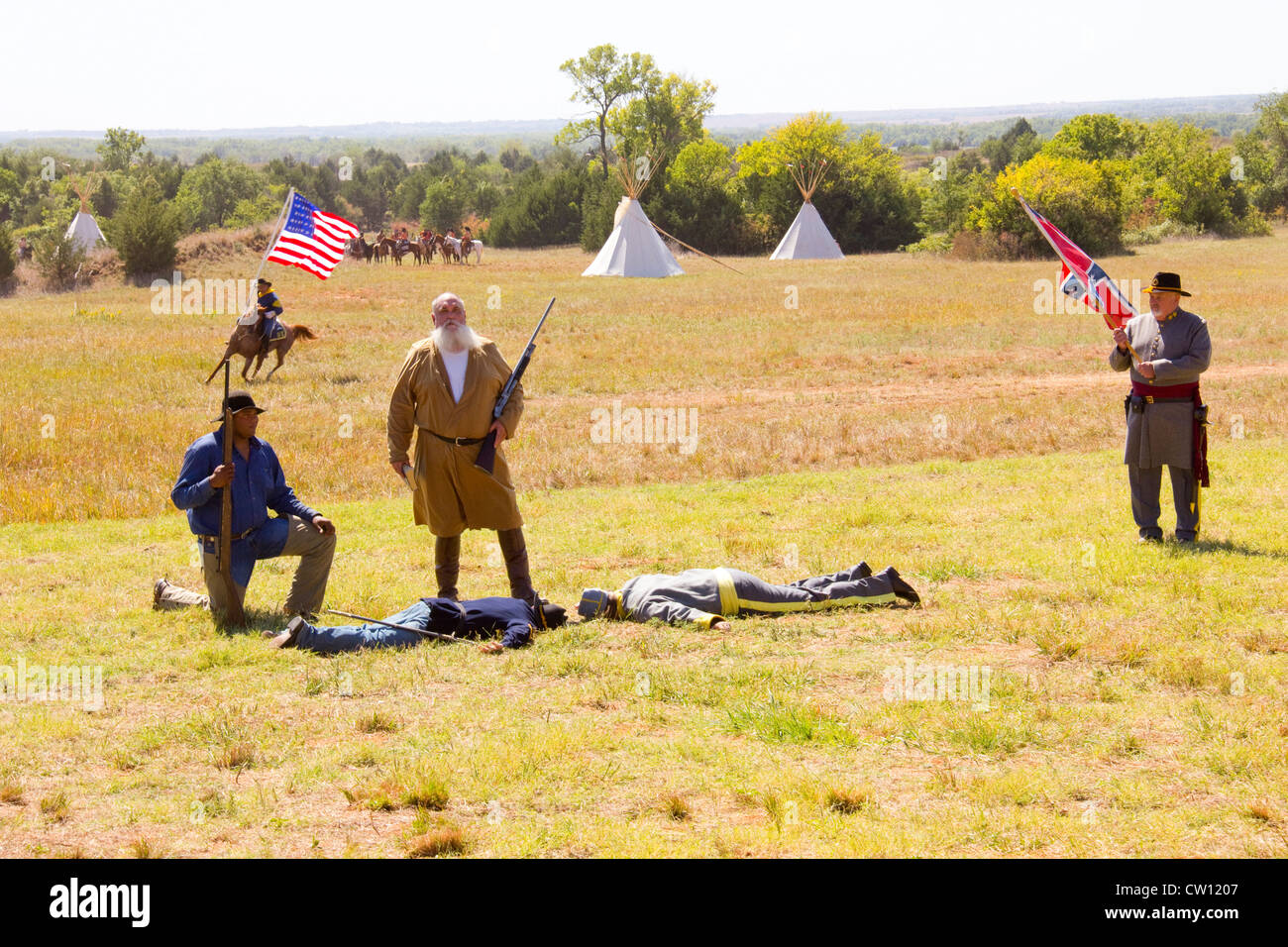 1867 medicine lodge treaty reenactment hires stock photography and images Alamy