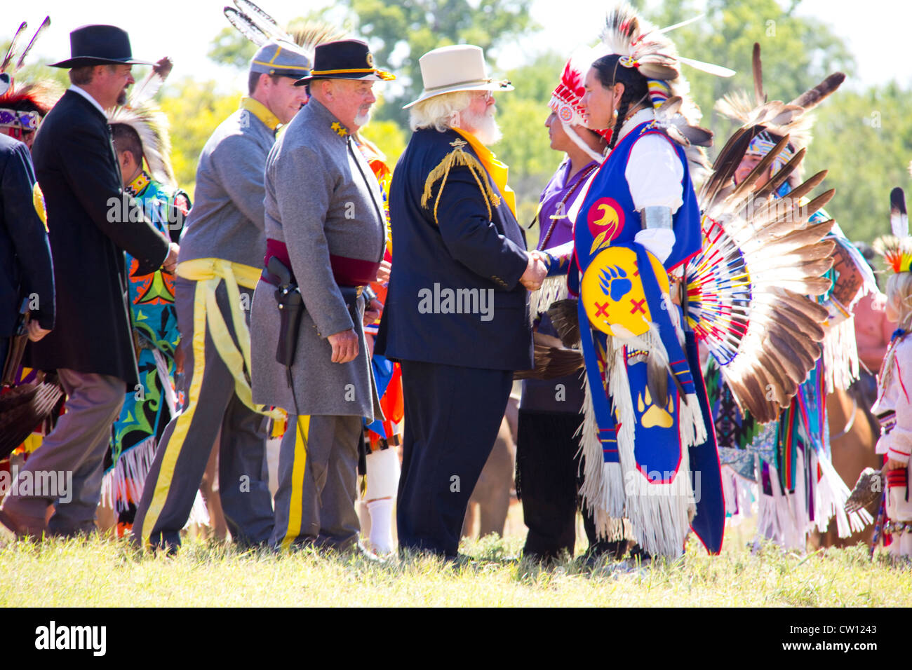 1867 Medicine Lodge Treaty reenactment, Treaty Pageant, Memorial Peace