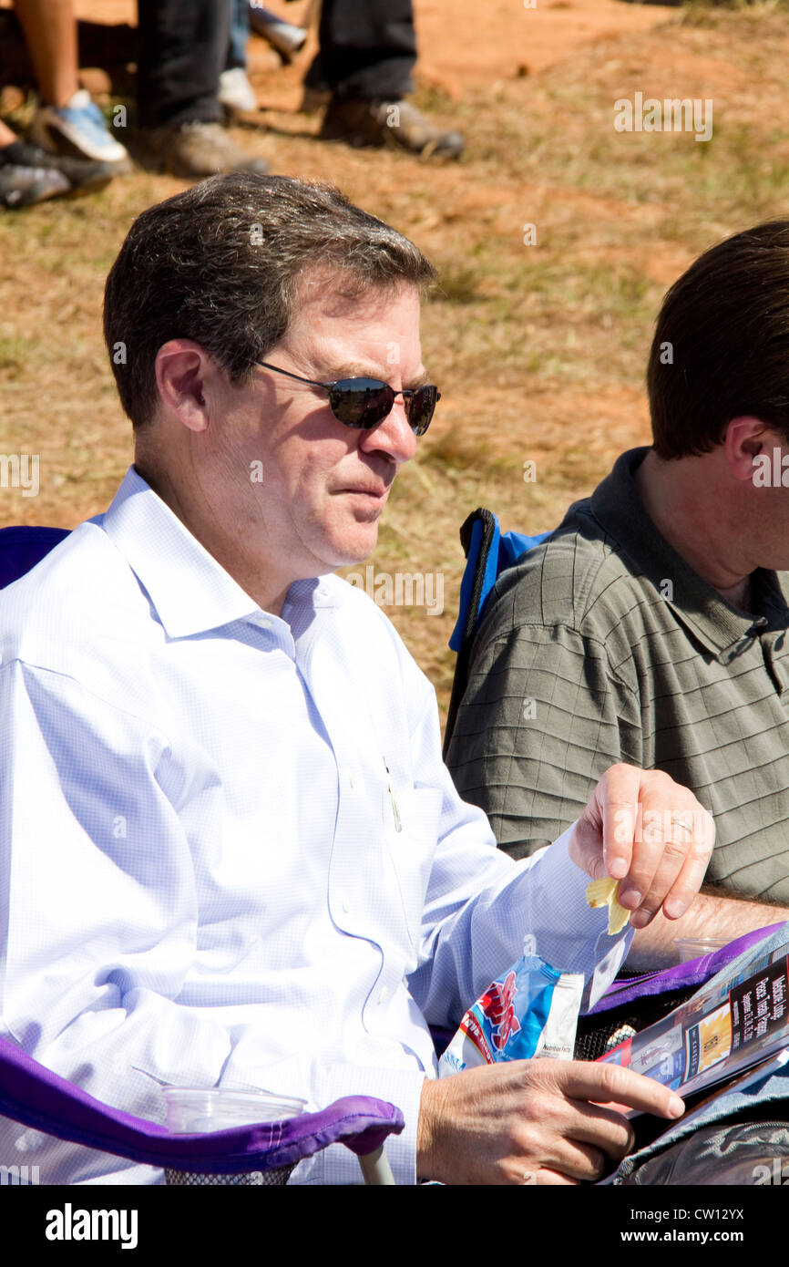 Visitors, 1867 Medicine Lodge Treaty reenactment, Treaty Pageant, Memorial Peace Park, Medicine