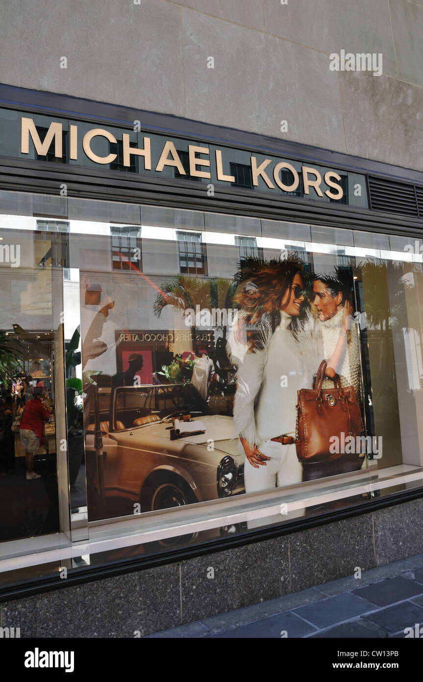 Michael Kors store, New York, USA Stock Photo Alamy