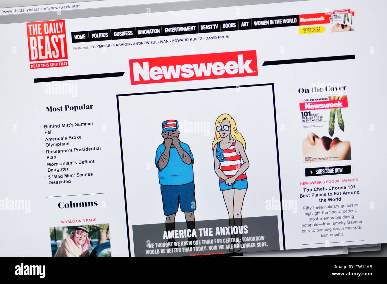 Newsweek daily beast hires stock photography and images Alamy