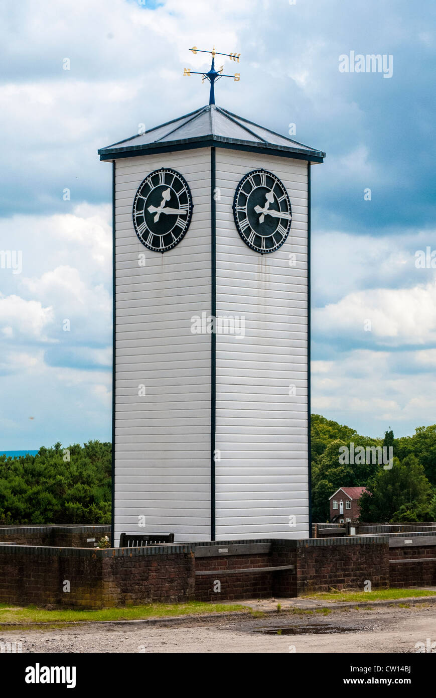 The Clock Tower, Bisley National Shooting center Stock Photo - Alamy