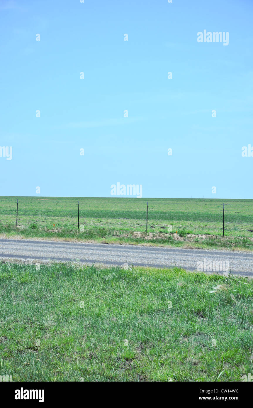 Texas farmland near Amarillo, USA Stock Photo Alamy