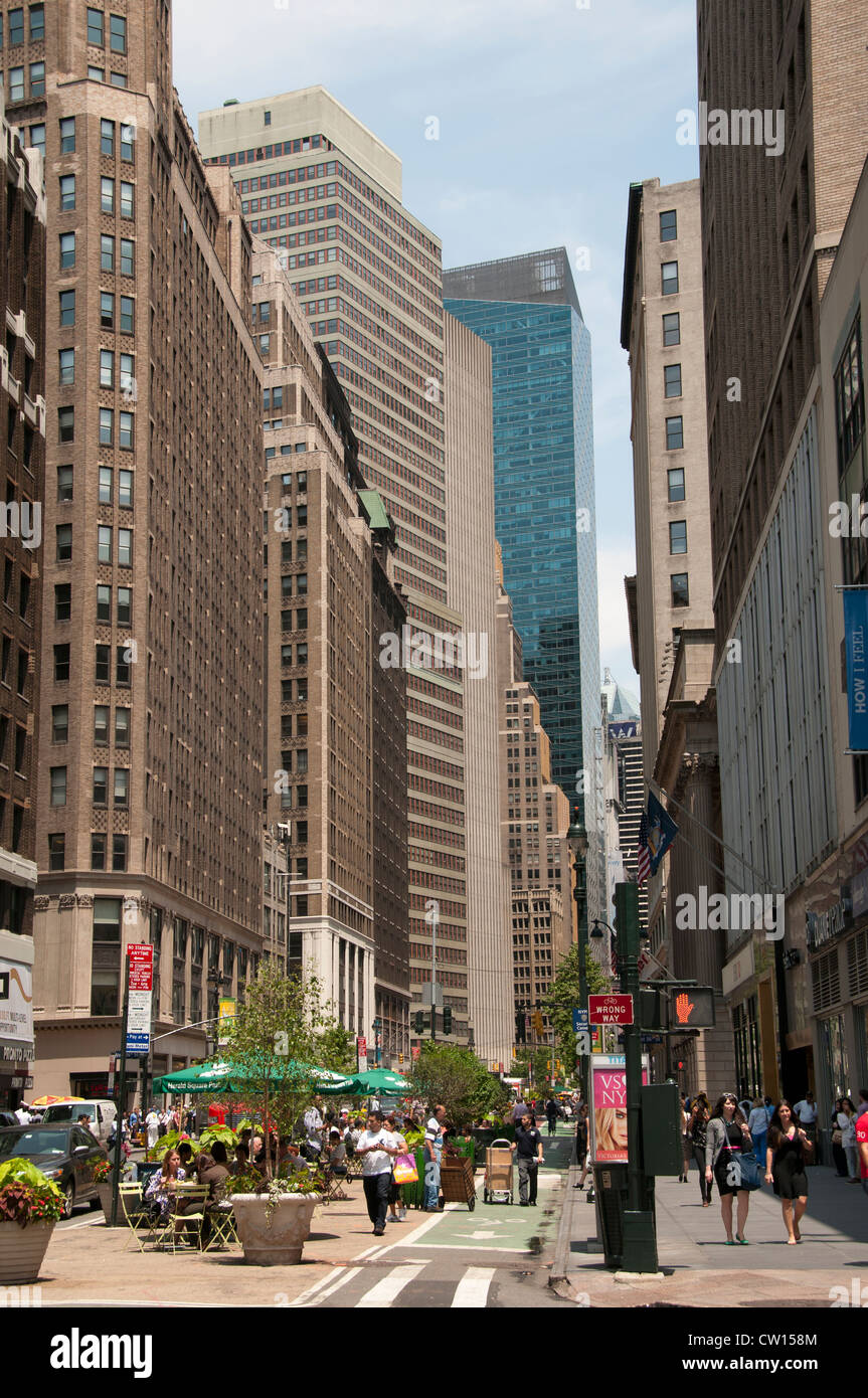 Broadway - Herald Square Manhattan New York City United States of America American Stock Photo