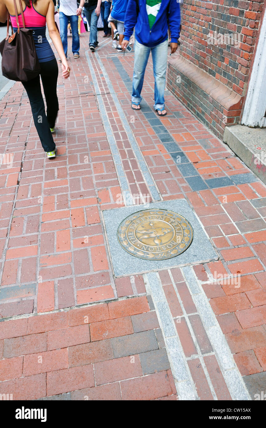 The Freedom Trail, Boston, Massachusetts, USA Stock Photo Alamy