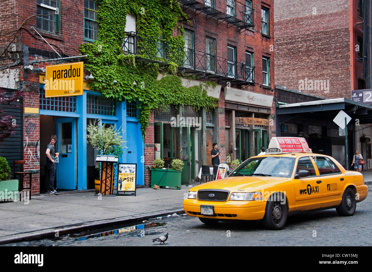 Parado Meatpacking District  Manhattan New York City United States of America Stock Photo