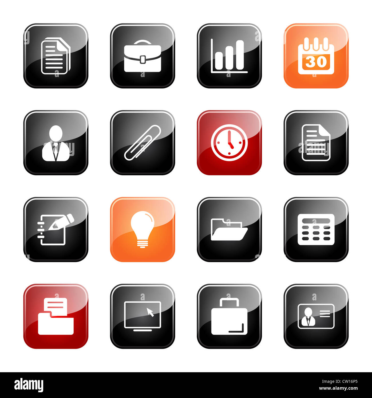 Office and business - professional icons for your website, application ...