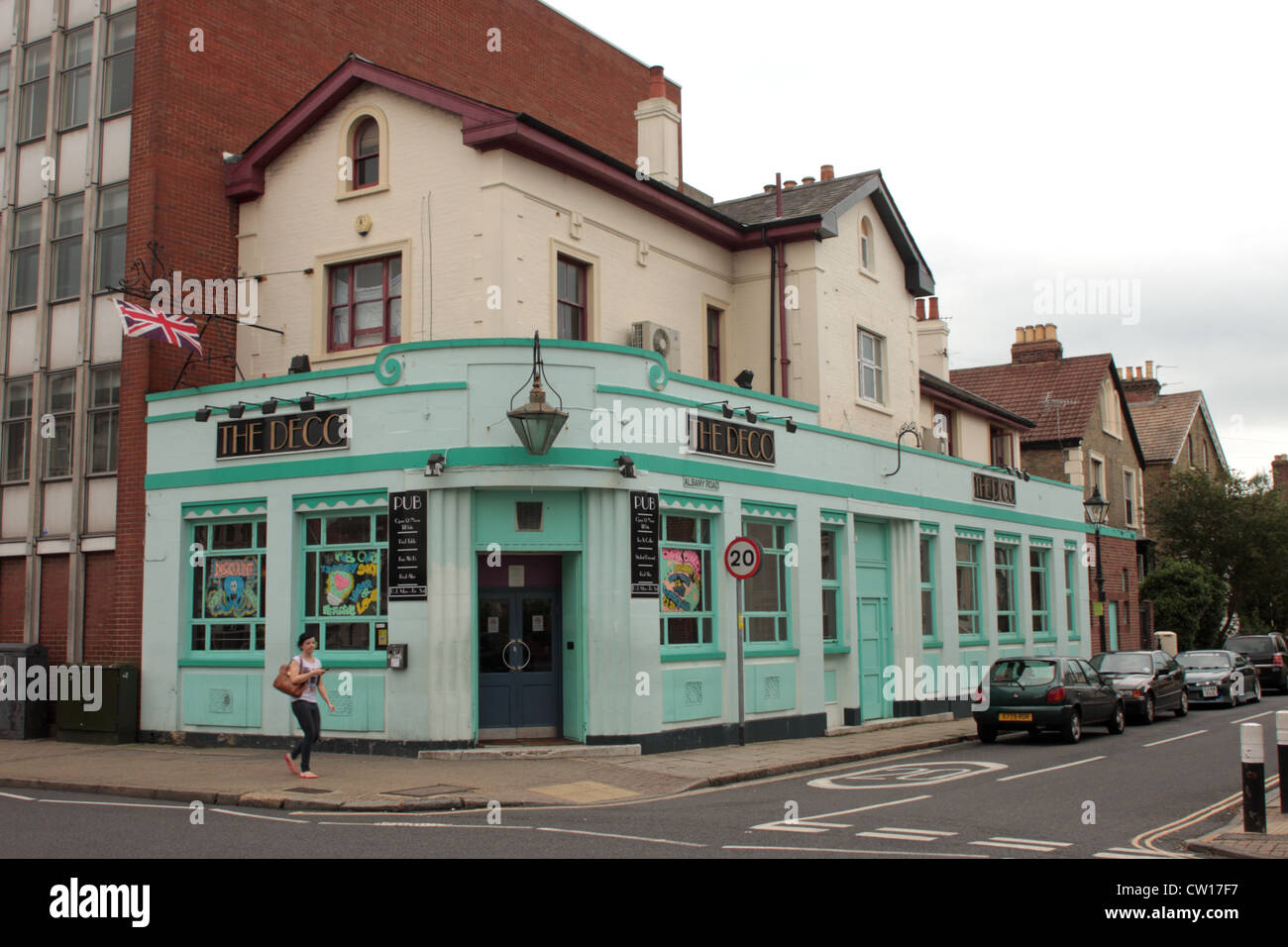 The Deco public house Elm Grove Southsea Portsmouth Hampshire UK Stock