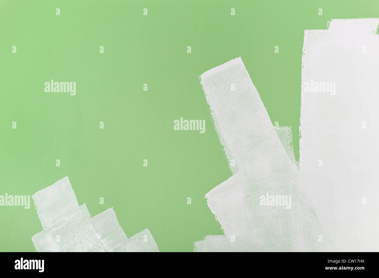 Unfinished paint wall Stock Photo Alamy