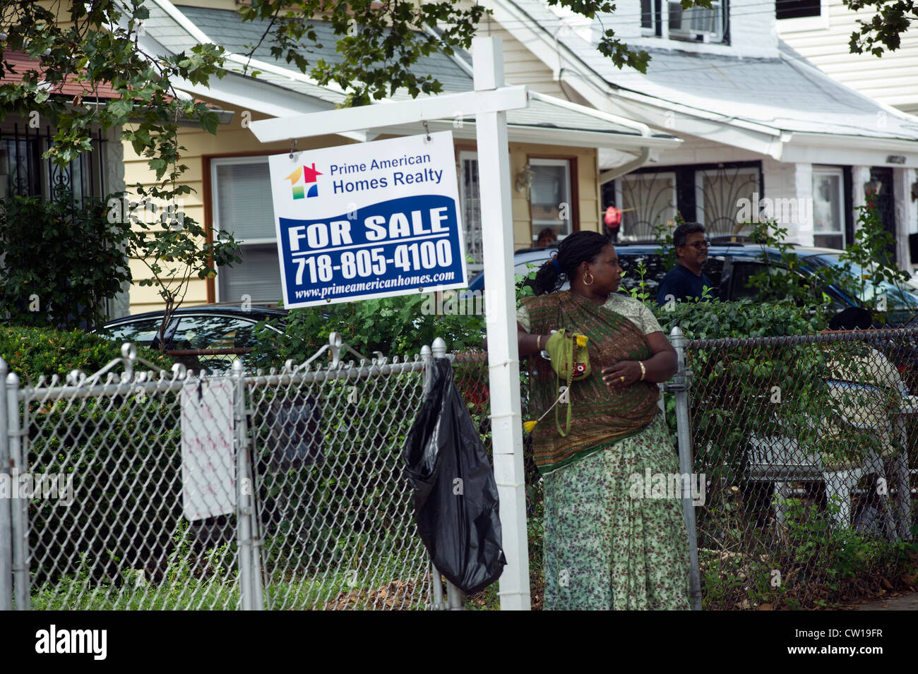 A home for sale in the Richmond Hill neighborhood in the borough of