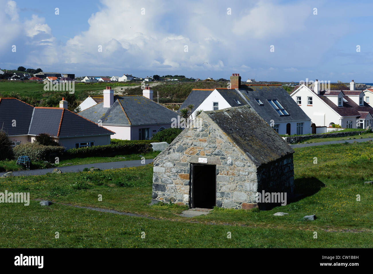 Rousse, Isle of  Guernsey, Channel Islands Stock Photo