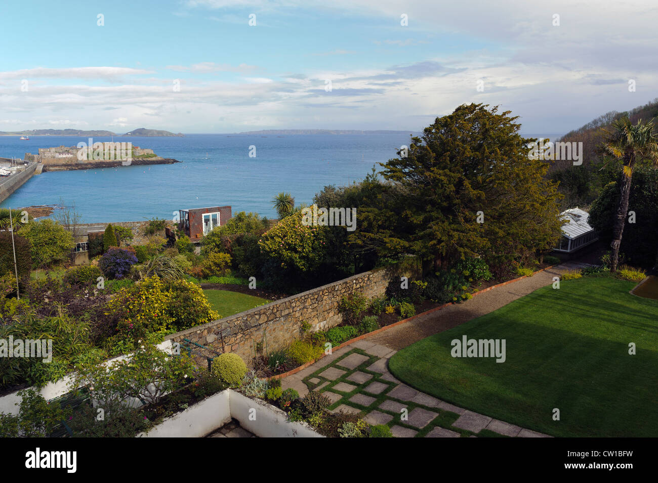 Hauteville house victor hugos house hires stock photography and images