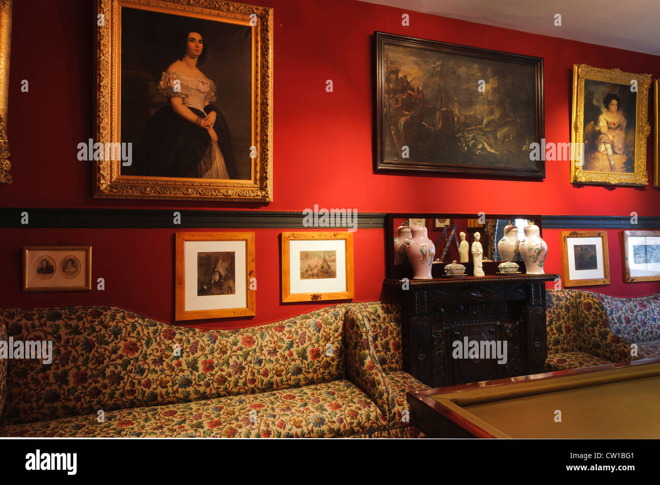 Hauteville House (Victor Hugo's House) in St. Peter Port, Isle of Guernsey, Channel Islands