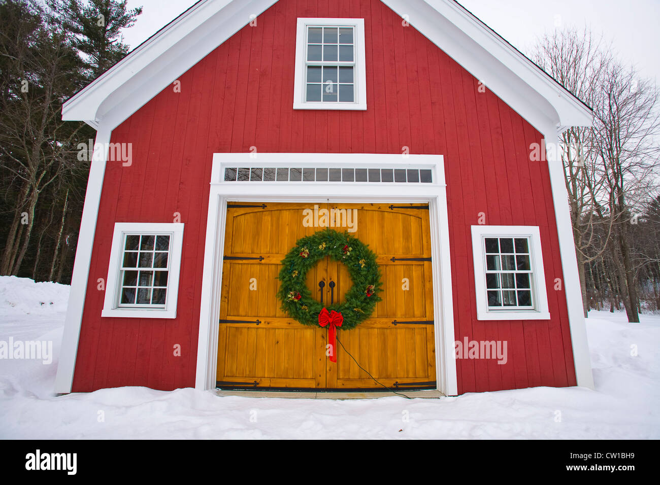 Red barn in new hampshire hires stock photography and images Alamy