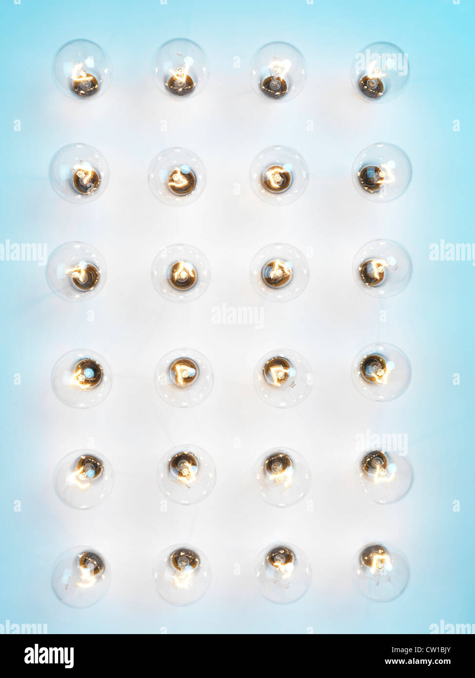 Lightbulb light bulb lit Cut Out Stock Images & Pictures - Alamy