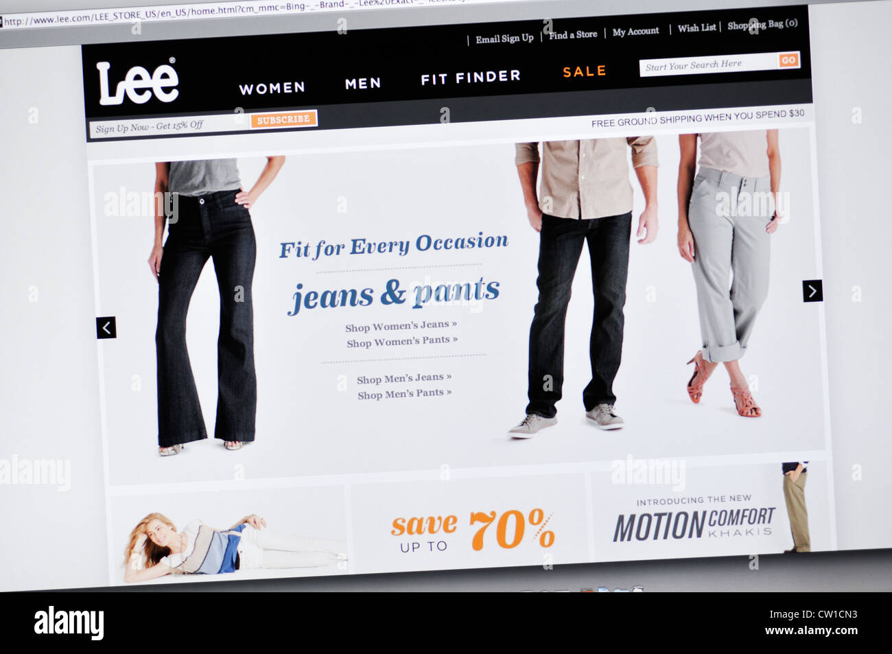 lee jeans website