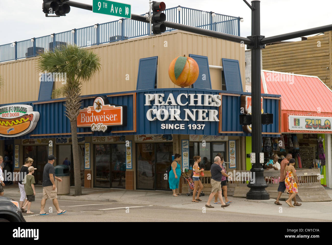 Peaches Corner Myrtle Beach South Carolina USA Stock Photo Alamy