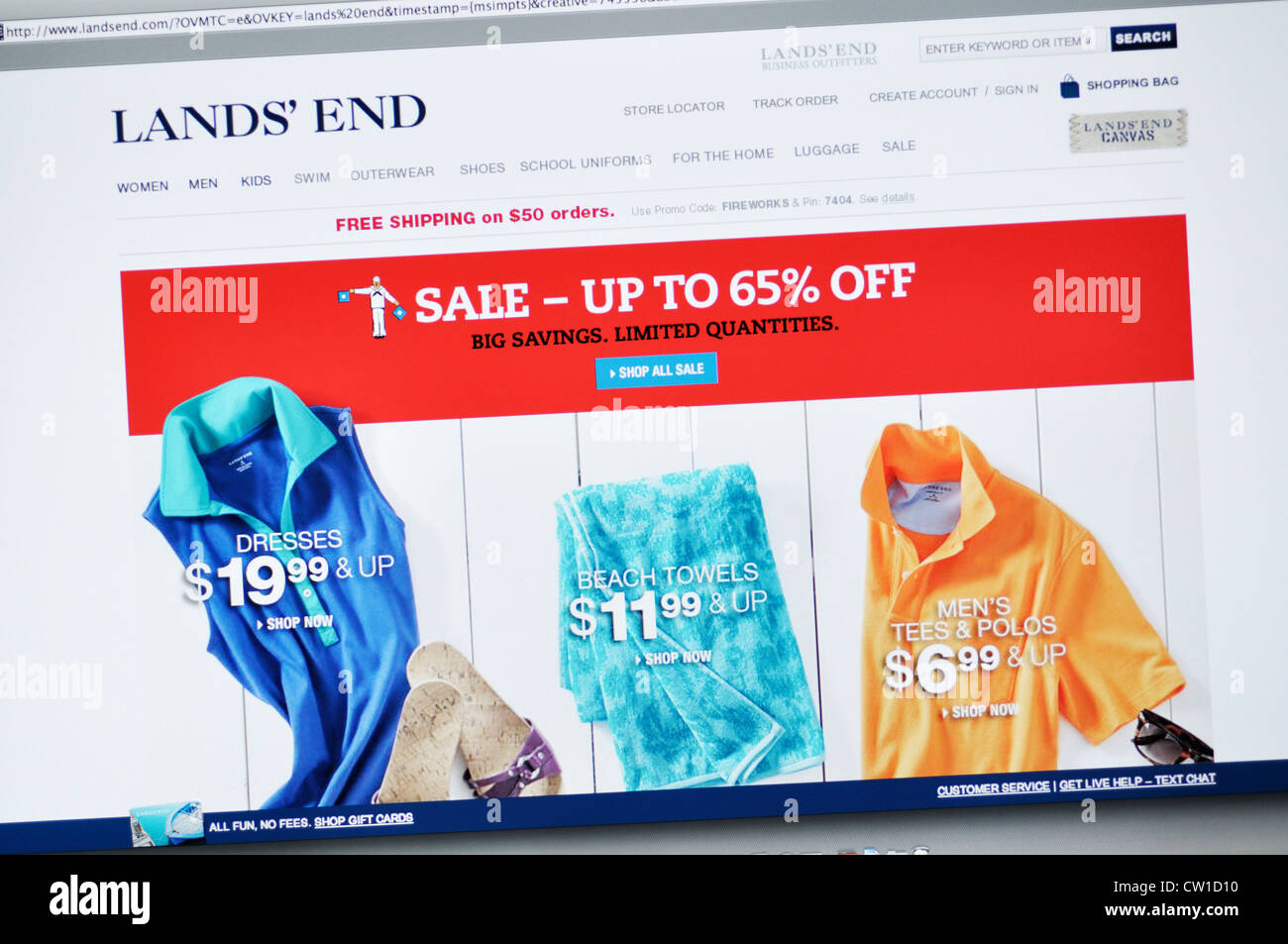 Landsend com hires stock photography and images Alamy