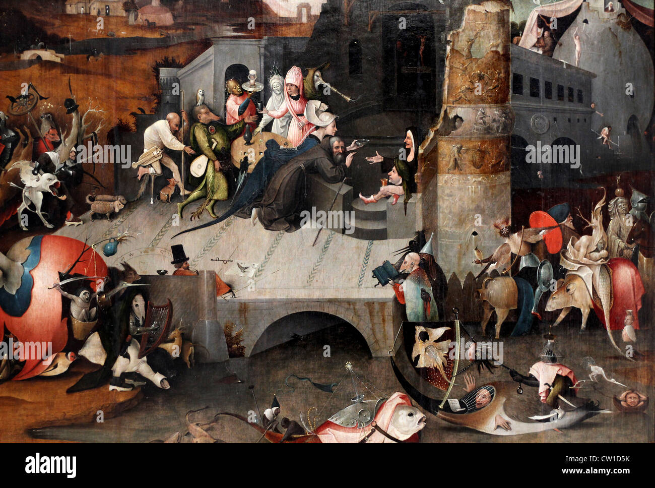 Hieronimus van Aken, Bosch. Musee Royaux des Beaux Arts in Bruseels, Belgium Stock Photo