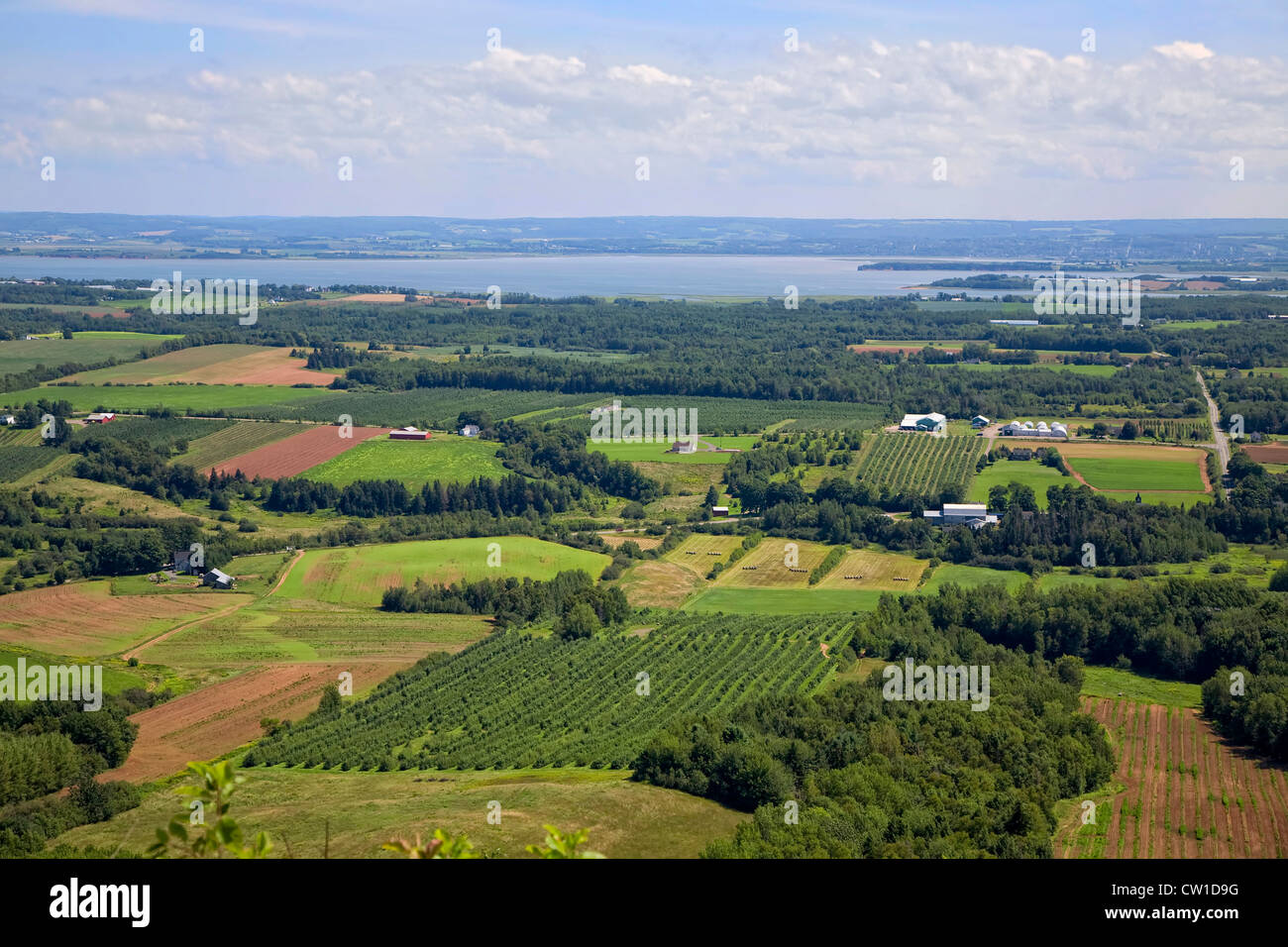 Aerial view of farmland hi res stock photography and images Alamy