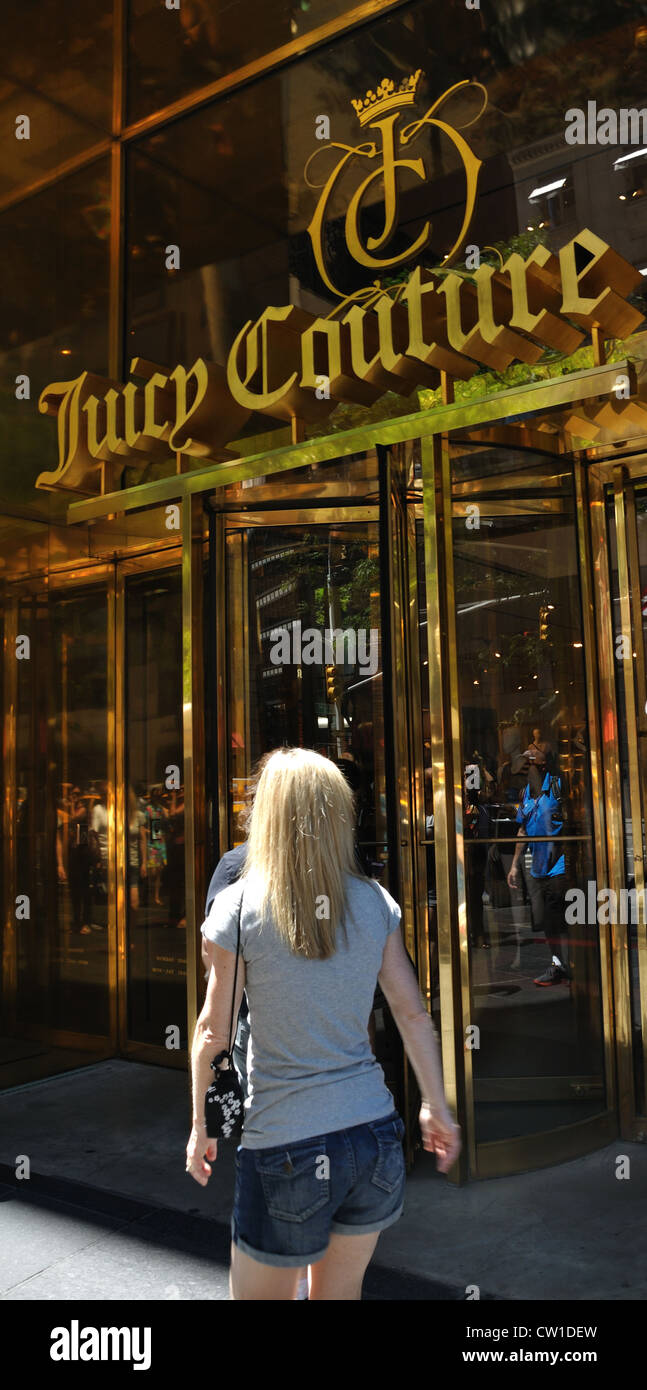 Juicy Couture store, New York, USA Stock Photo Alamy