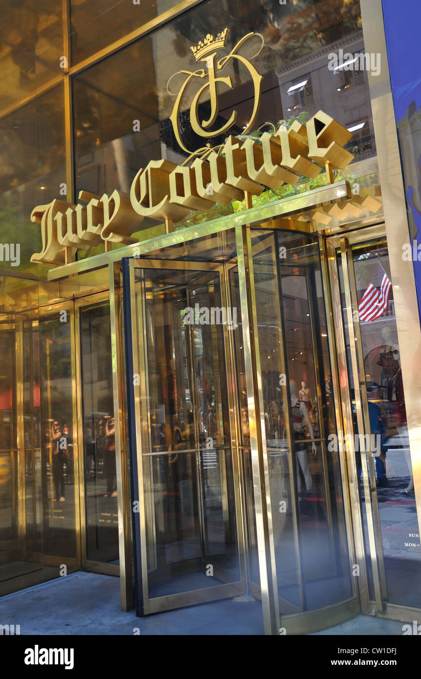 Juicy Couture store, New York, USA Stock Photo Alamy